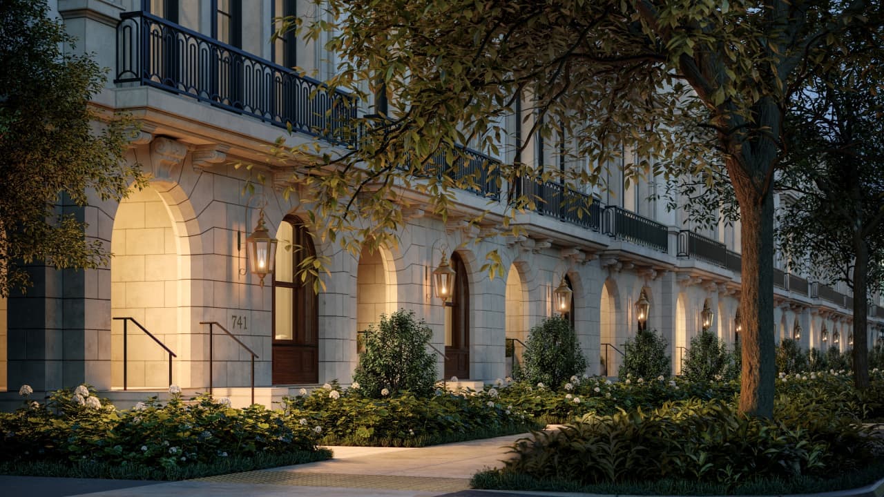 Hero image of The George townhomes in Coral Gables